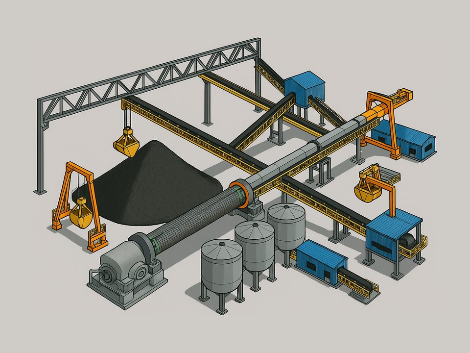 Raw Material Handling system